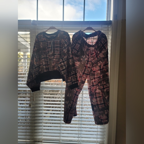 Adidas Originals x HER Studio London 2pc Set French Terry Top + Satiny Pants XL - Picture 11 of 11